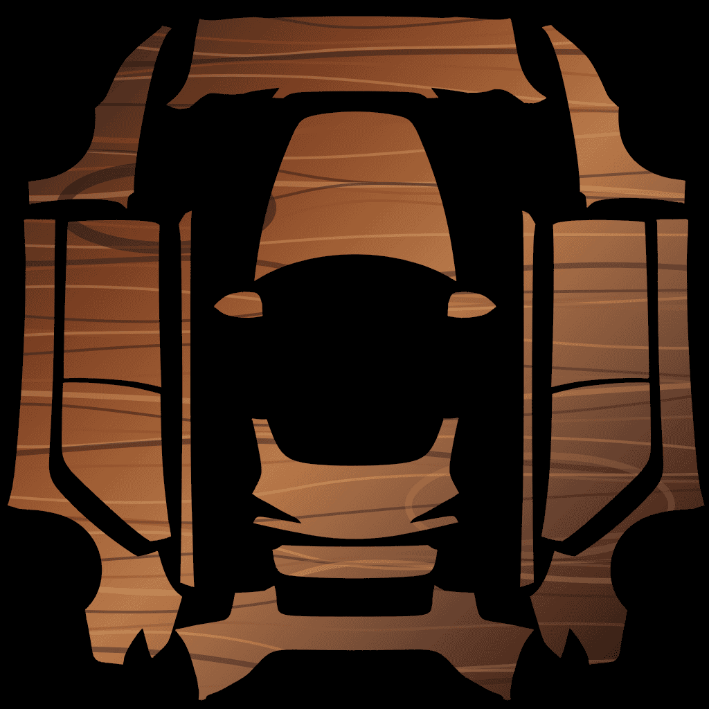 Walnut Wood Model 3 2024+ Tesla digital wrap PNG preview