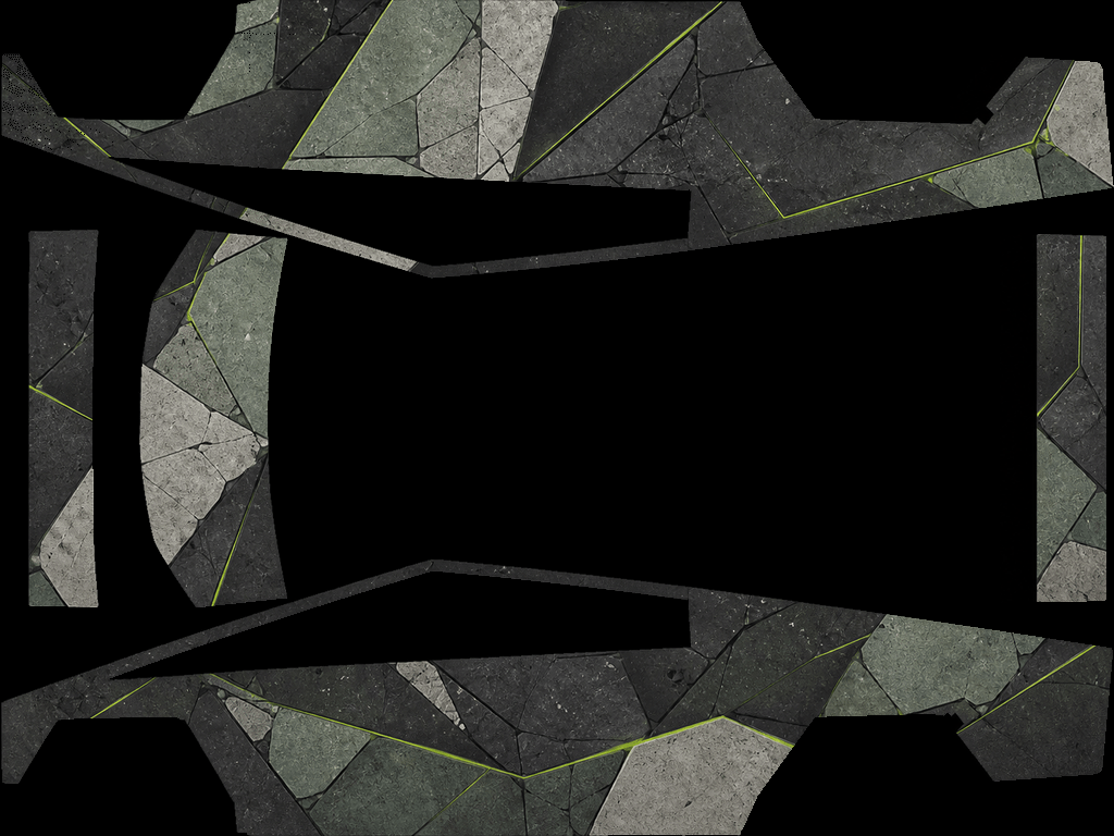 Digital Quarry Cybertruck Tesla digital wrap PNG preview